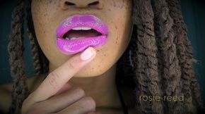 Powerless Against Fuchsia Lips- Pink Lipstick Fetish with Goddess Rosie Reed Mesmerizes You Into Lipstick Slavery- 1080p HD