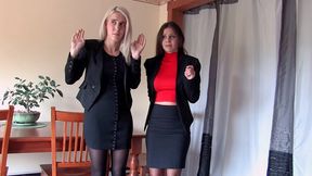 A Stranger Is Waiting (2K upscaled) - Cali Logan & Cadence Lux