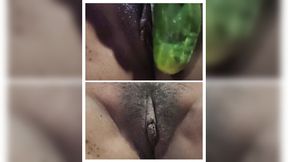 Dirty Milf Fucks Cucumber In Pussy&#x1F32E;&#xFE0F;