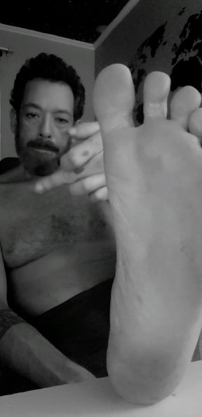 Big Feet Smoking