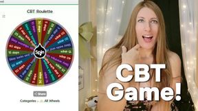 Sissy Wheel of Shame: Spin for Spanks, CBT Torment & Condom Cum Countdown – Obey Your Goddess! MP4 1080X1920