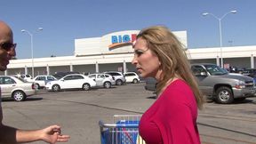 Deep pounded cherry of wet babe pink slit looks small full of sperm