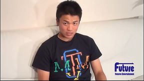 スタッフ一押し男らしい系イケメン体育大生が初登場！！超ビンビンぺニスから大量発射！！