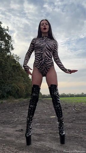 I Humiliate You Wearing Latex and Leather