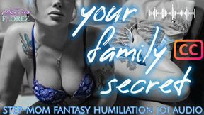 your Family Secret: Step-Mom Verbal Humiliation JOI AUDIO with SUBTITLES | MILF Taboo Fantasy with Cum Countdown