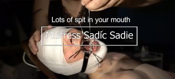 hardcore spit, phlegm and snot filling his mouth. Perv style.