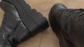 Mommy s Demonia Boots Crush Your Tiny Shrimp Dick