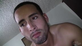Straight guy gets ass and mouth broken in by two verbal doms