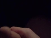 Watch daddy stroke his soft cock while people are home. Gets cut short. Almost got caught