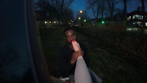 UK Foot Queen Katlyn Moree Shows No Mercy In Public - Interracial Foot Domination Compilation