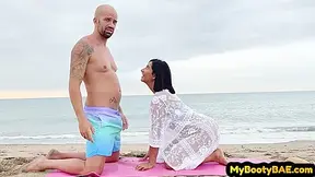 Bigbooty Latina Smashed In Wet Pussy By Big White Dick