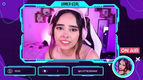 Gamer Girl Fall in Love with Her First Fan