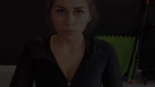 Big-Titted Russian Teen's Hardcore POV Blowjob Session