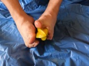 Foot Job on a Star Fruit With Crush Finale