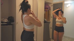 STELLA OSORIO - HORNY STEPMOM FUCKS STEPSON AFTER GYM - BIG ASS - BIG COCK - TABOO - HARDCORE - RIDING - BLOWJOB
