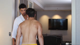 Latinos Hot Oil Massage, Rimming &amp; Hard Rough Sex Until They Cum