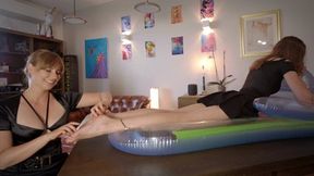 Amazing Stella On Air Mattress Is Licked And Tickled By Weronika - Part 2 - 4K