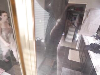 FRENCH STEPMOM SHOWERING W STEPSON COMPLETE- ImMeganLive WCA