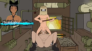 FuckerMan series - Fucking on a train and enjoying it