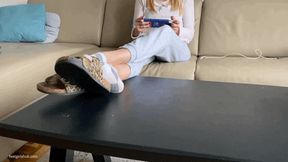 GAMER GIRL KIRA IGNORING YOUR WHILE PLAYING NINTENDO - MOV Mobile Version