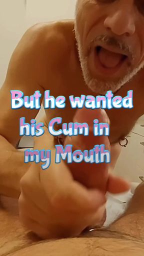 First I had to serve his cock - Then he took advantage of my ass - Teaser for long version on FapHouse