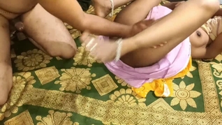 Indian Village Real Couple Homemade handjob pussy fingered fucking