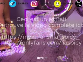 Défonce anal pour les thirty ans de Lia Spicy