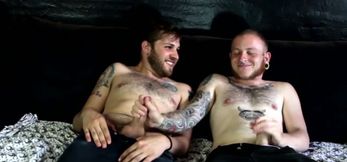 Punk Studs Stroke & Blow Each Other
