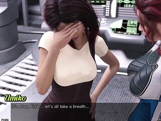 Stranded in Space - Lesbo Makeout Session