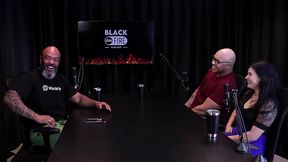 Black tattooed hubby humiliates his Latina wife with his small black hair-covered cock