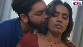 Brother-in-law bangs Desi bhabhi like a cow's tit, her moos echoing through the night