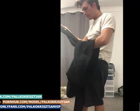 Phone Video Striper &amp; Big Cum