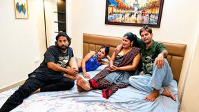 At one point, four porn stars got while live blogging and started having foursome sex, making an entertaining video