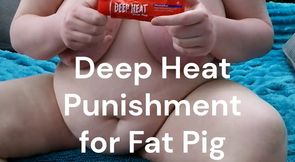 Pussy and Asshole Punishment for Fat British Pig