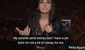 Stranger Bangs Busty Spanish Chick in Public