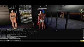 Lana DMV Seduces in 3D Anime Game for Hot IMVU Porn Action