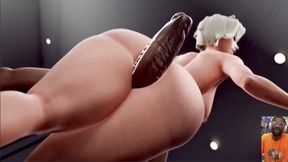 Huge Futa Cock Jinx Cums All Over Your Fucking Face, Huge Thicc Cock Pharah Cums Inside Pussy Squirting Mercy