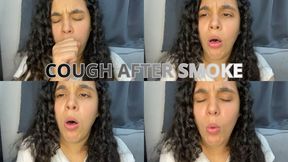 Intense Coughing Fit After a Deep Puff