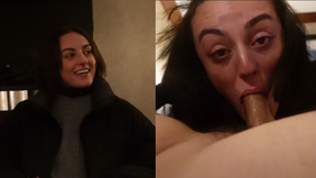 Sexy Gymnast Gets Her Throat Trained 1