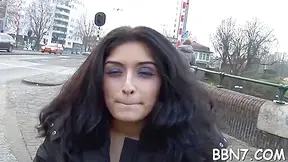 Attractive Brunette Darling Izabella Gets Hard Fuck