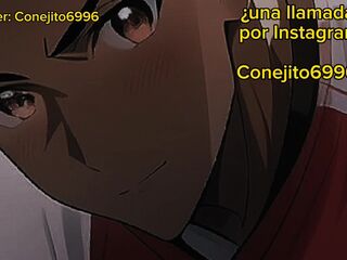 ASMR CON GEMIDOS MASCULINOS - Llamada de WhatsApp con mi novia se moja completamente