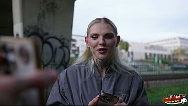 GERMAN SCOUT - Blonde Fitness Model Teen Lexi Star Pick Up for Premier Porn Casting Fuck