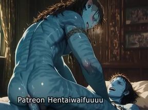 Wet Heat Gushing Breeding Session Gay Avatar Na'vi Hentai