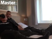 Leather Master has his gloves and boots worshipped by PREVIEW
