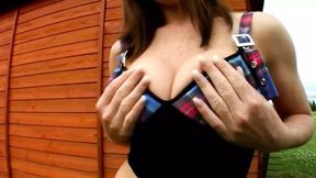 Double Team Fucks Michelle's Massive Boils Then Takes It Both Ways Like Dogs