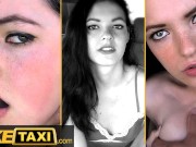 Fake Taxi - 18yr Euro teen Anie Darling gets her cum on her pretty face after tight pussy is stretched by thick cock