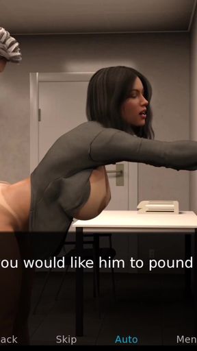 Project hot wife - Merry dreamed about us fucking at the police station