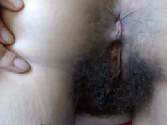 Look inside. Super close anal gapes and creamy queefs