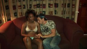 Horny German guy fucks African lady in hotel