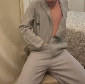 Masturbation session after labor
